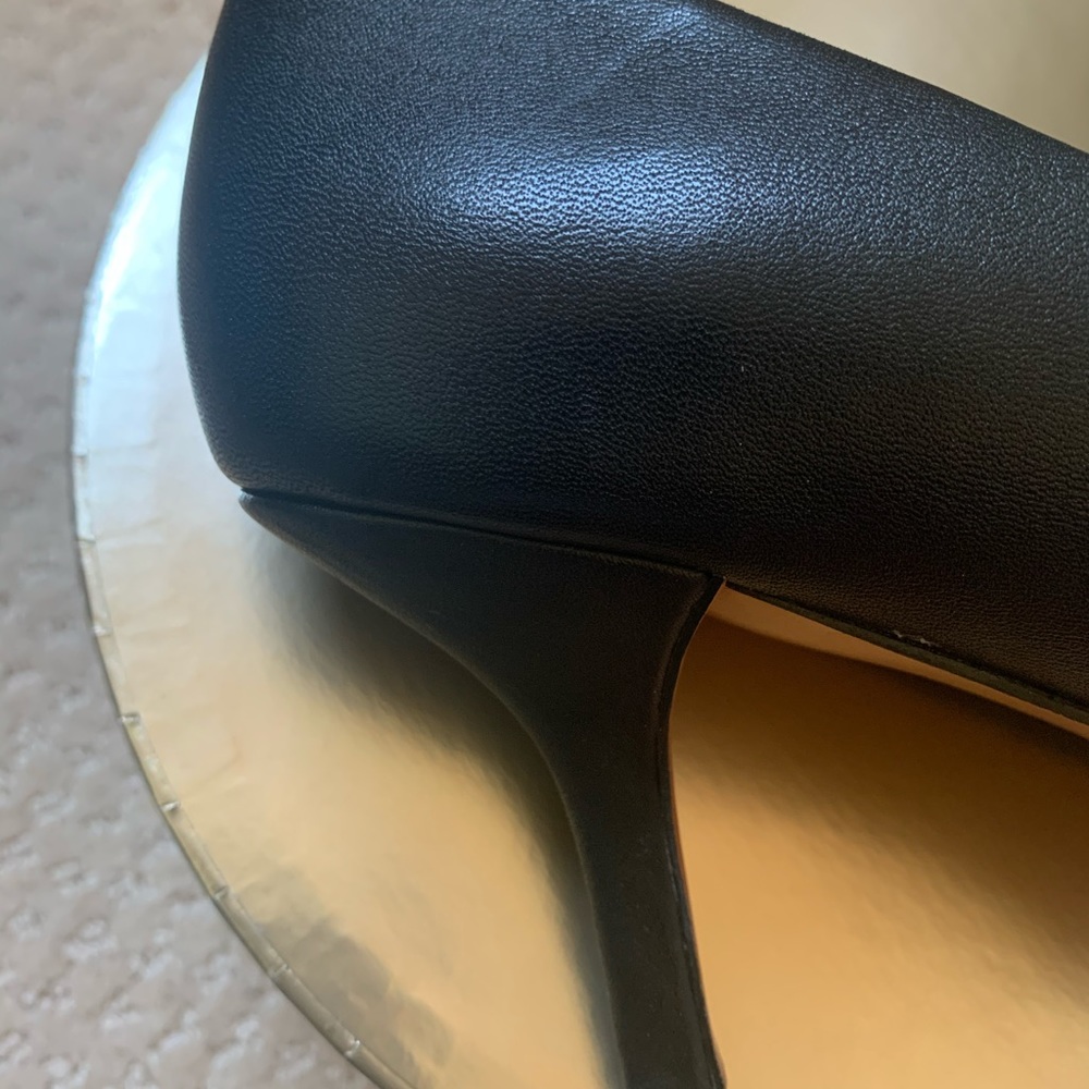 Black/Black-white Coach heels - Picture 6 of 10